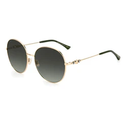 Γυναικεία Γυαλιά Ηλίου Jimmy Choo Birdiespefib (60/18/145 mm) Gold Green