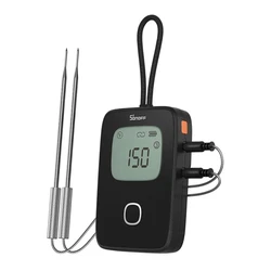 Θερμόμετρο Barbeque Sonoff Smart Bmt01 με 2X Αισθητήρες, Έως 300 °C, Μαύρο