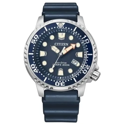 Ανδρικό Ρολόι Citizen Bn0151-17L (44mm) Καουτσούκ Λουράκι Μπλε