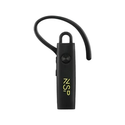 Bluetooth Handsfree NSP BN400 v5.0 multipoint με κλιπ για κορδόνι