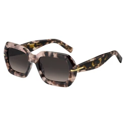 BOSS Women's Sunglasses BOSS1732GSHT8 — 54/20/145 mm, Acetate Frame, Brown Gradient Lenses, Category 2