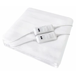 Ηλεκτρική Κουβέρτα Bruno BRN-0065, διπλή, 160x140cm, 2x 60W, χειριστήρια