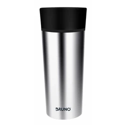 Θερμός Bruno BRN-0068, Εργονομικό Καπάκι, Anti-Slip, 360Ml, Ασημί
