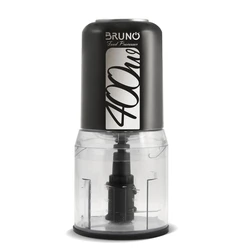 Πολυκόπτης Bruno BRN-0087, 2 ταχύτητες, 400W, 500ml, 4 λεπίδες, μαύρος