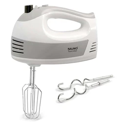 Μίξερ Χειρός Bruno BRN-0110, 500W, 5 ταχύτητες & turbo, λευκό