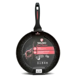 Τηγάνι Bruno Granit Premium BRN-0114 με αντικολλητική επίστρωση, 28cm