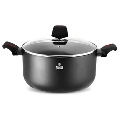 Κατσαρόλα Bruno Granit Premium BRN-0122 με αντικολλητική επίστρωση, 26cm