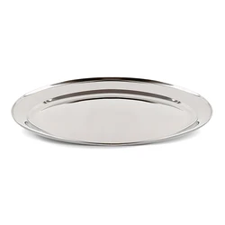 Ανοξείδωτη Πιατέλα Bruno σερβιρίσματος οβάλ 35εκ. BRN-0177