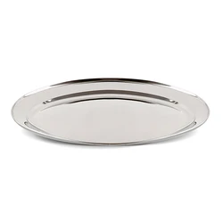 Ανοξείδωτη Πιατέλα Bruno σερβιρίσματος οβάλ 40εκ. BRN-0178