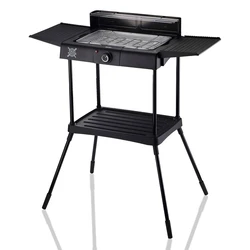 Ηλεκτρική Ψησταριά Bruno BRN-0190 Επιδαπέδια 2400W με Βάση & Ρυθμ.Θερμοστάτη