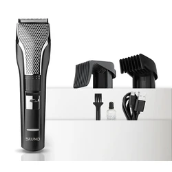 Κουρευτική Μηχανή Bruno BRN-0220 επαναφορτιζόμενη, Μαύρη