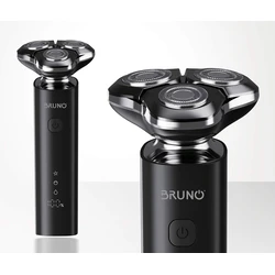 Ξυριστική Μηχανή Bruno BRN-0223 Προσώπου επαναφορτιζόμενη, Μαύρη