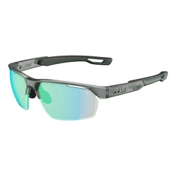 Γυαλιά Ηλίου Bolle Unisex VICTUS PRO BS058002-S  - Μαύρος σκελετός, Πράσινοι φακοί, 66/15/130 mm