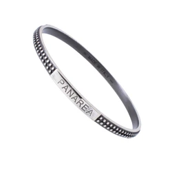 Γυναικείο Βραχιόλι Panarea Bs12Ox (7 cm) από Ασήμι Silver-Bronce