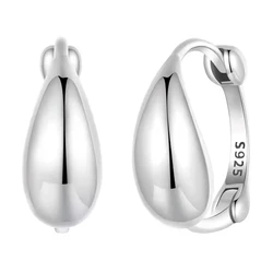 Σκουλαρίκι Bamoerα Κρίκοι BSE1079, Ασήμι 925, Ασημί