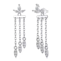 BAMOER Σκουλαρίκια Καρφωτά BSE1240 με Κυβική Ζιρκόνια