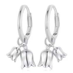 BAMOER σκουλαρίκια κρίκοι ασήμι 925 BSE909