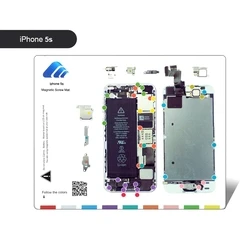 Μαγνητικό Υπόστρωμα Διαχείρισης Best Βιδών Bst-111-Ip5S, για iPhone 5S