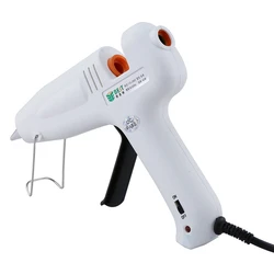 Πιστόλι θερμικής σιλικόνης Best BST-B-F, 40W, λευκό