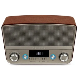 Επιτραπέζιο Ραδιόφωνο Aiwa Bluetooth MULTIMEDIA HOME RMS 50W BROWN