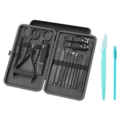 Σετ Μανικιούρ/Πεντικιούρ & προσώπου BTHU-0029, με θήκη, 20τμχ