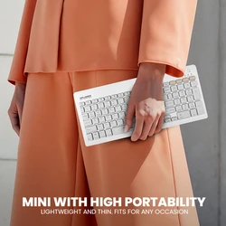 Πληκτρολόγιο Ασύρματο Alcatroz Xplorer Go! Btr 200 Mist