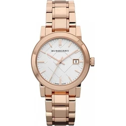 Γυναικείο Ρολόι Burberry Bu9104 (26 mm) Μεταλλικό Μπρασελέ Ροζ