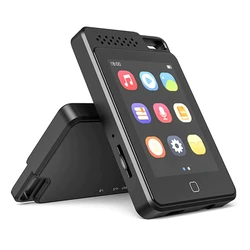 MP3 Player Ruizu C1 με Οθόνη αφής 2.4", 64GB, ελληνικό μενού, Μαύρο