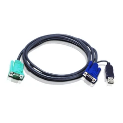 KVM Καλώδιο Aten AT-2L5202U 1.8m