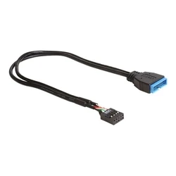 Καλώδιο Delock internal USB - 9-pin USB header to 19-pin USB 3.0 head - 30 cm
