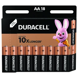 Μπαταρία Αλκαλική DURACELL AA/LR6 18pcs