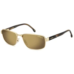 CARRERA C FLEX 09/G/S AOZ Men's Sunglasses – Gold Metal Frame with Grey Lens (58/17/145)