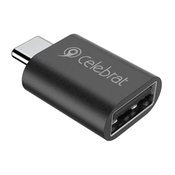 Αντάπτορας USB-C Celebrat USB-C σε USB 3.0 Ca-04, 5Gbps, Μαύρος