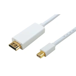 Καλώδιο Mini Displayport Σε Hdmi Powertech Cab-Dp011 2m Λευκό
