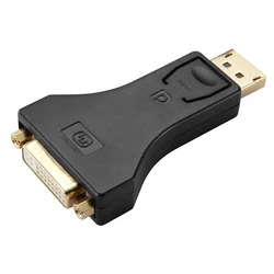 Αντάπτορας DisplayPort Powertech σε DVI CAB-DP062, passive 1080p, μαύρος