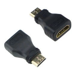 Αντάπτορας Hdmi Mini Αρσενικό Σε Hdmi Θηλυκό Powertech Cab-H025 Μαύρος
