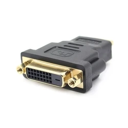 Αντάπτορας HDMI Powertech αρσενικό σε DVI 24+1 θηλυκό CAB-H028, μαύρος