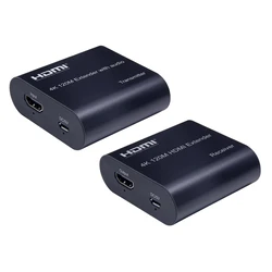HDMI Extender Powertech CAB-H075 μέσω cat-5e/cat-6e, 4K, 120m