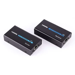 HDMI Extender Powertech CAB-H115, UTP cat5/6e έως 60m, Full HD, 3D