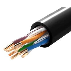 Καλώδιο Δικτύου Powertech Cab-N289 Cat 5e U/Utp Cca 26awg 100m Μαύρο