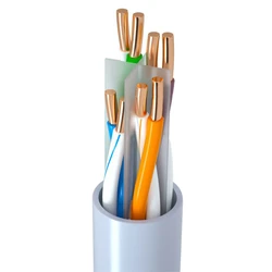 Καλώδιο Δικτύου Powertech CAB-N295, Cat 6 U/UTP, copper, 100m, γκρι