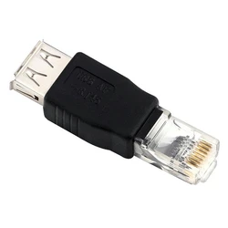 Αντάπτορας Δικτύου Powertech RJ45 σε USB 2.0 female CAB-U085
