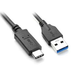 Καλώδιο USB Powertech 3.0 σε USB-C CAB-UC002, 2m, μαύρο