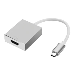Αντάπτορας USB Powertech CAB-UC006 USB 3.1 Type-C σε HDMI, λευκό