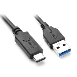 Καλώδιο USB Powertech 3.0 σε USB-C CAB-UC013, 1m, μαύρο