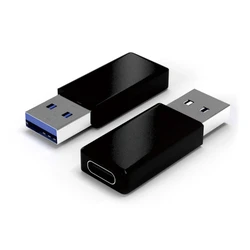 Αντάπτορας USB Powertech 3.0 σε USB-C θηλυκό CAB-UC023, μαύρος