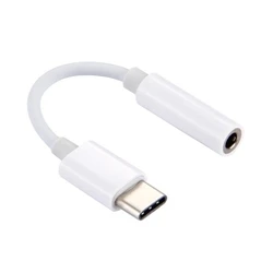 Αντάπτορας USB Powertech USB-C σε 3.5mm θηλυκό CAB-UC029, CM119B, λευκό