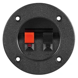 Τερματικό Ηχείου Powertech CAB-V037, Φ75mm, μαύρο