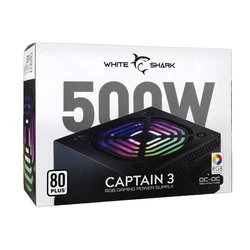 Τροφοδοτικό White Shark Gpsu-W500f 500w 80+ Rgb