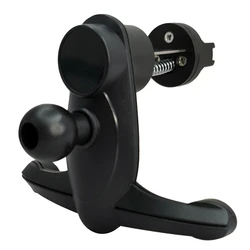 Βάση Αυτοκινήτου Powertech Εξάρτημα τοποθέτηση σε αεραγωγό CAR-0010, μαύρο